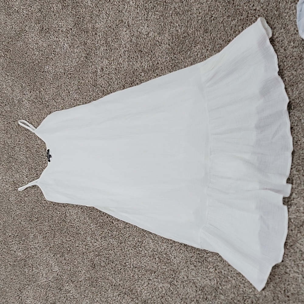 White Cotton Dress L